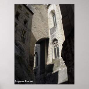 Poster Au coin de la rue
