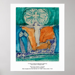 Poster Au-delà des mauvaises actions et bonnes actions.