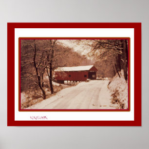 POSTER AU-DESSUS DE LA COPIE DE LA RIVIÈRE GICLEE