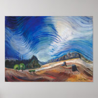 Au-dessus de la fosse à gravier | Emily Carr |