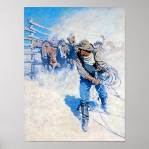 Poster Au-dessus de la mer de ronde