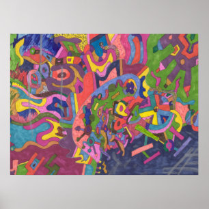 Poster "Au-dessus de la tempête" 24x18