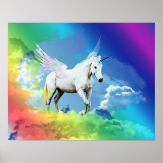Poster Au-Dessus De L'Arc En Ciel
