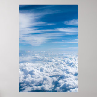 Poster Au-Dessus De L'Été Des Nuages