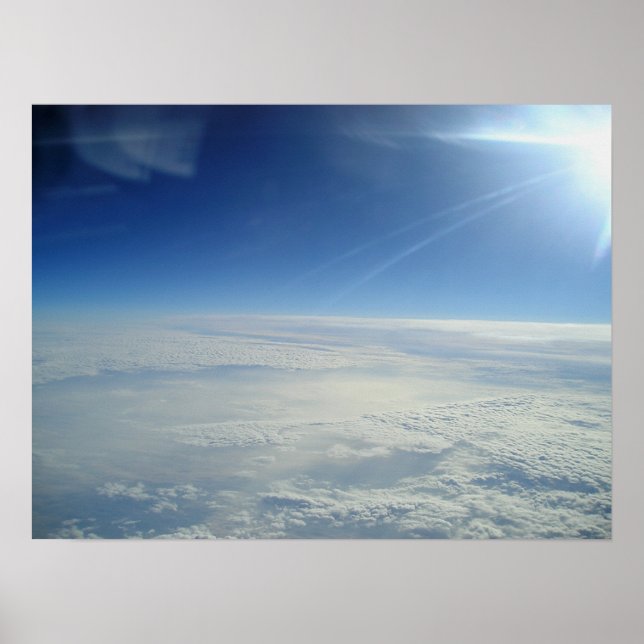 Poster Au-dessus des nuages 1 (Devant)