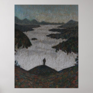 Poster Au-dessus du brouillard