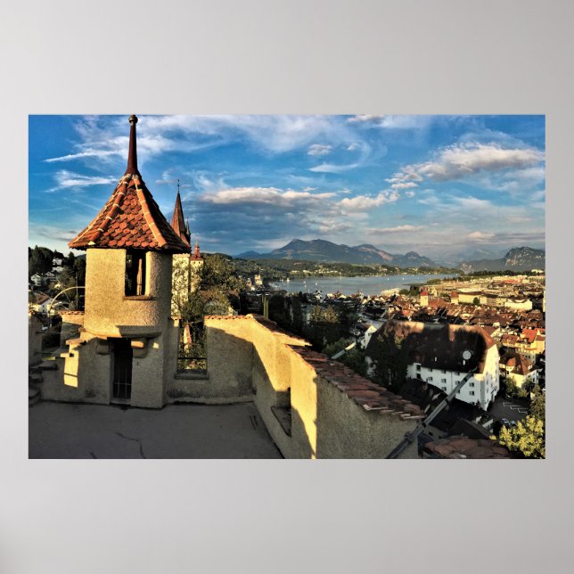 Poster Au-dessus du mur des oeufs de muscade (Devant)