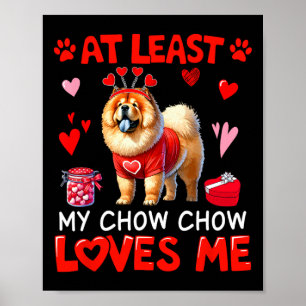 Poster Au moins mon Chow Chow Chow qui m'aime Le single d