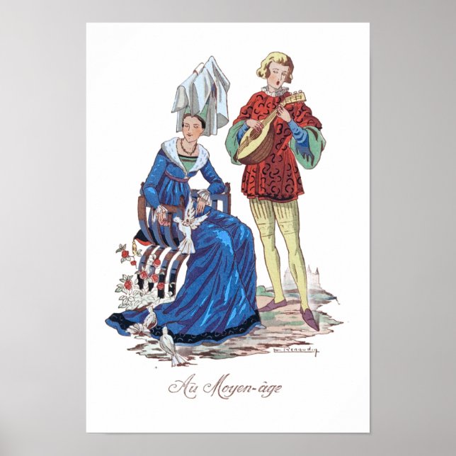 Poster Au Moyen Age (Devant)