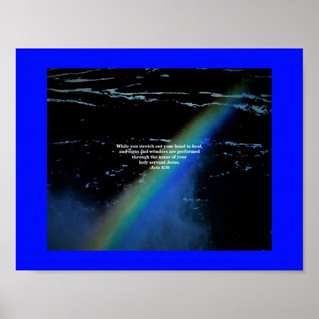 POSTER AU NOM DE JÉSUS (Devant)