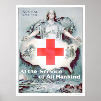 Poster Au service de toute l'humanité (US00262)