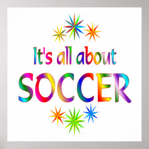 Poster Au sujet du football