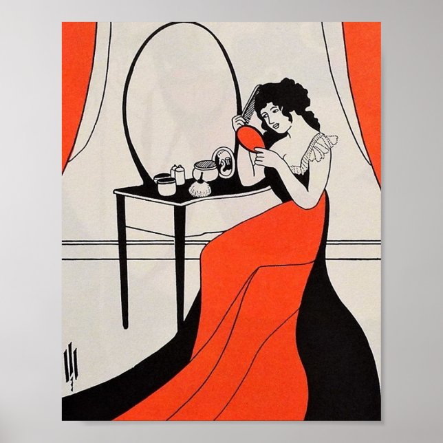 POSTER AUBREY BEARDSLEY (Devant)