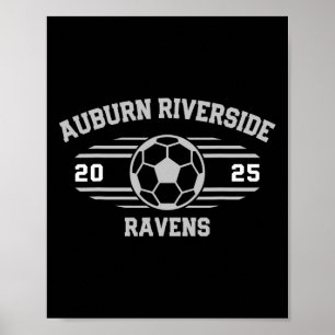 Poster Auburn Riverside Ravens Football Byll 2025 