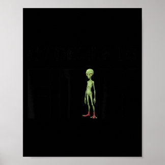 Poster Aucun désir de s'intégrer Typographie minimaliste 