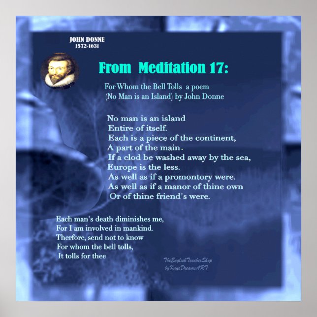 Poster Aucun homme n'est une île (Devant)