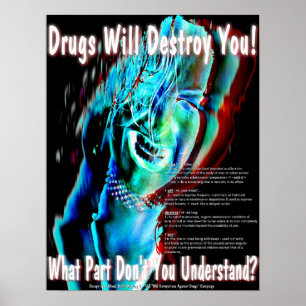 Poster Aucune drogue