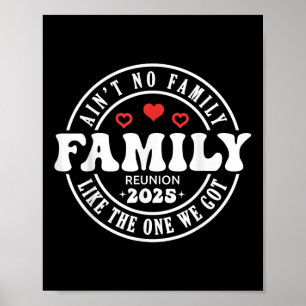 Poster Aucune Famille Comme Celle Que J'Ai Reçu 2025 Reun