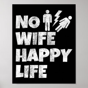 Poster Aucune Femme Bonne Vie Femme Mariage Mariage Maria