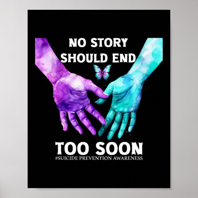 Poster Aucune Histoire Ne Devrait Se Terminer Trop Tôt La (Devant)
