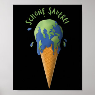 Poster Aucune Planète B Protection De l'environnement Men