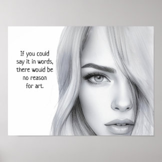 POSTER AUCUNE RAISON POUR L'ART —