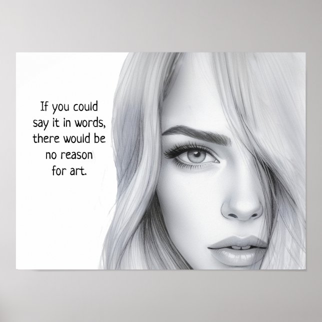 POSTER AUCUNE RAISON POUR L'ART — (Devant)