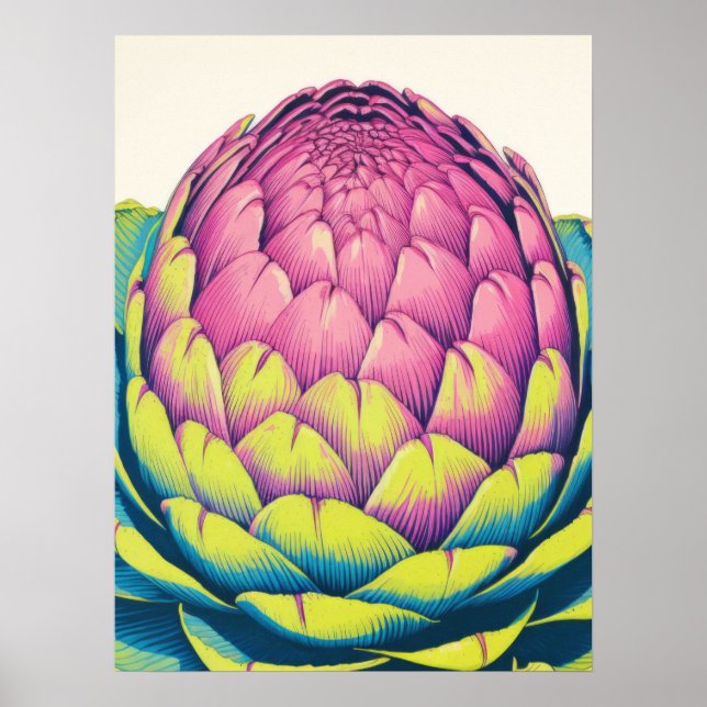 Poster Audacieux Artichoke Beauty (Devant)