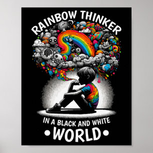 Poster Audhd Autisme Adhd Spectre Autiste Neurodiversité