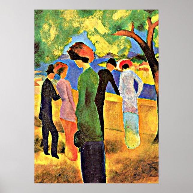 Poster August Macke (Devant)