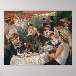 Poster Auguste Renoir - Luncheon of the Boating Party