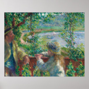 Poster Auguste Renoir - Près du lac