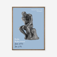 Auguste Rodin Thinker Art Exhibition Imprimer