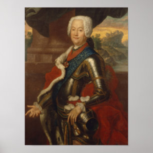 Poster Augustus Louis, Prince d'Anhalt-Kothen