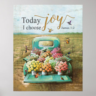 Poster Aujourd'hui, je choisis Joy Hummingbird