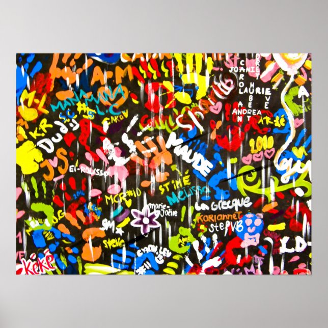 Poster aujourd'hui meilleur graffiti (Devant)