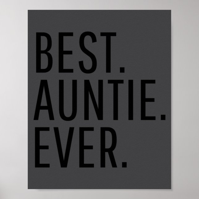 Poster Auntie Ever Funny Auntie  (Devant)