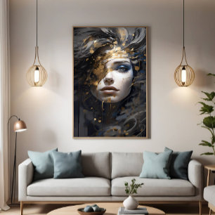 Poster Aura dorée