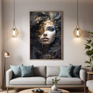 Poster Aura dorée