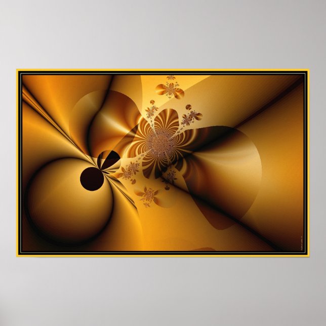 Poster Aureate Lepidotera. (Devant)