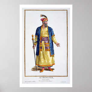 Poster Aurengzeb, Grand Khan des Hordes mongoles de Re