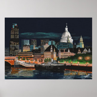 Poster Aurora au-dessus de Londres