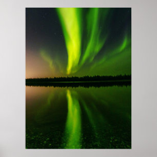 Poster Aurora Borealis Lumières du Nord Norvège