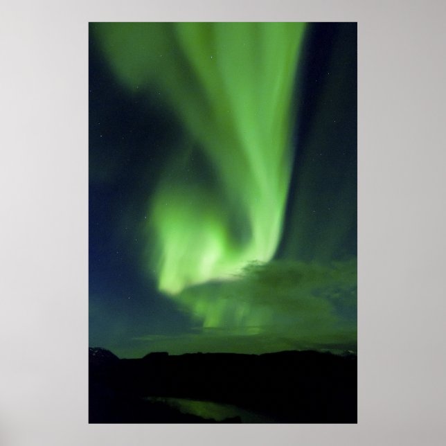 Poster Aurora Borealis - Žingvellir #7 (Devant)