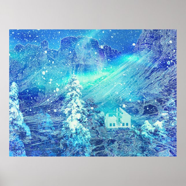 Poster Aurora Dans Les Vallées (Devant)