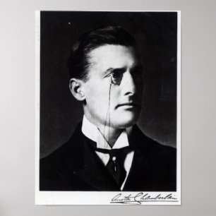 Poster Austen Chamberlain