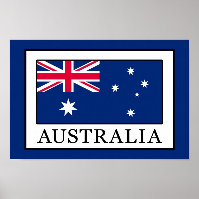 Poster Australie (Devant)