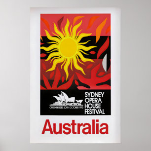 Poster Australie, Festival de la Maison de l'Opéra de Syd