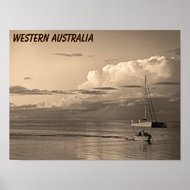 Poster Australie occidentale (Devant)
