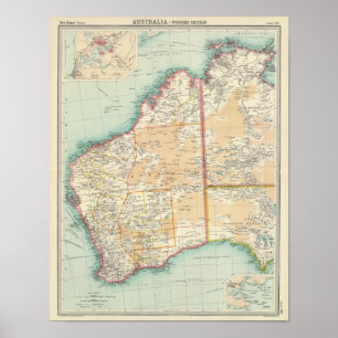 Poster Australie, section ouest